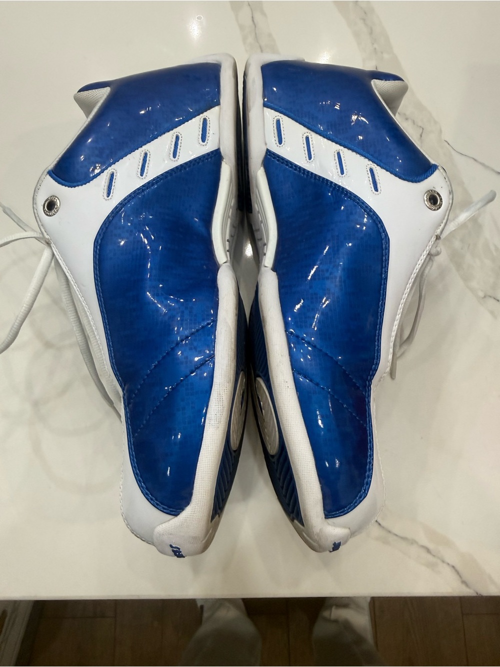 P.Miller aka Master P  Blue and White Leisure Sneakers - Picture 5 of 8